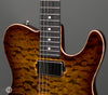 Tom Anderson Guitars - Cobra T - Light Tiger Eye Burst with Binding - Frets