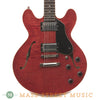 Collings I-35 LC Faded Cherry Hollowbody Electric Guitar - front close