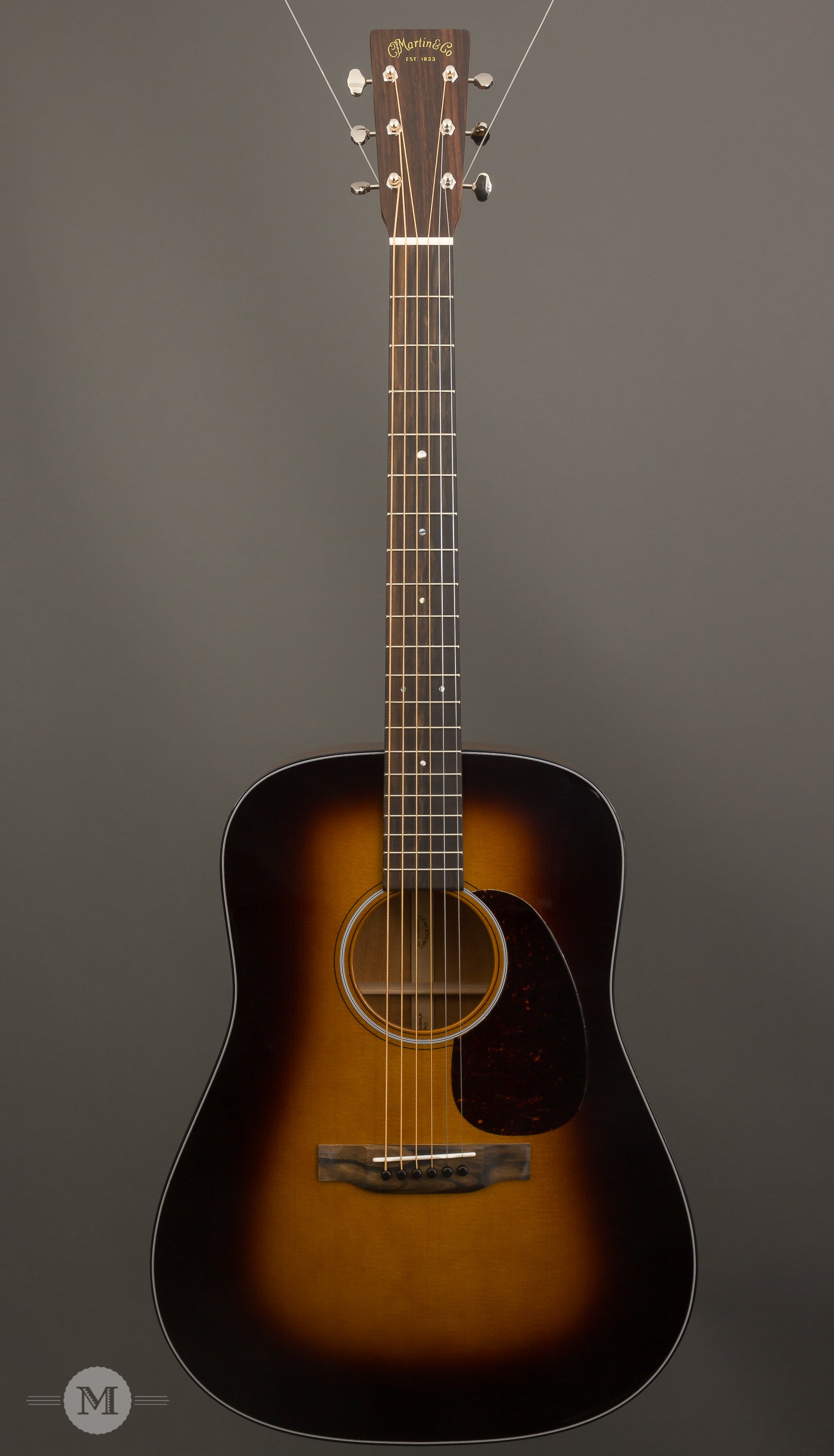 martin tobacco sunburst Molly Tuttle Signature D-18 Acoustic Guitar Handcrafted with a solid spruce top and solid East Indian rosewood back and sides Martin D-28 1975 Sunburst Acoustic
