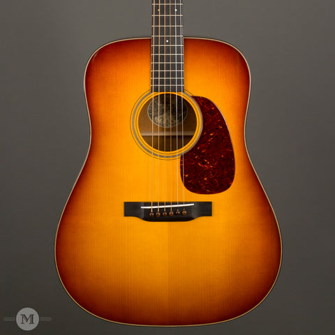 Collings Acoustic Guitars - D1 A Traditional T Series 1 11/16 Sunburst - Front Close