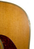 1999 Collings D2H acoustic guitar front detail of wear