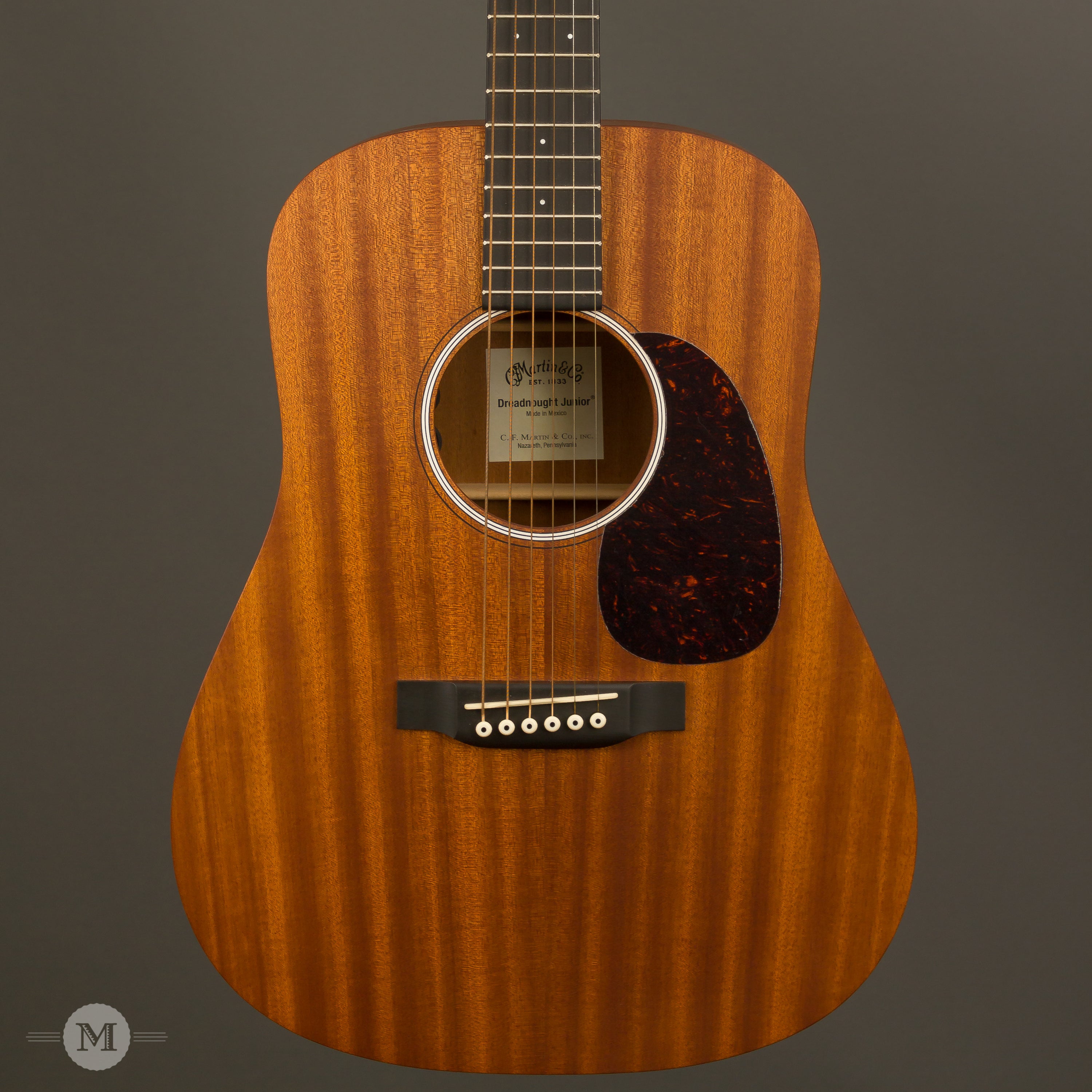 Martin Acoustic Guitars - Dreadnought Junior D JR2 Sapele E