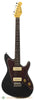 Grosh ElectraJet Custom Metallic Black Used Electric Guitar - front