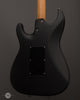 Tom Anderson Guitars - Drop Top Classic - Satin Black Shaded Edge with Binding - Back Angle