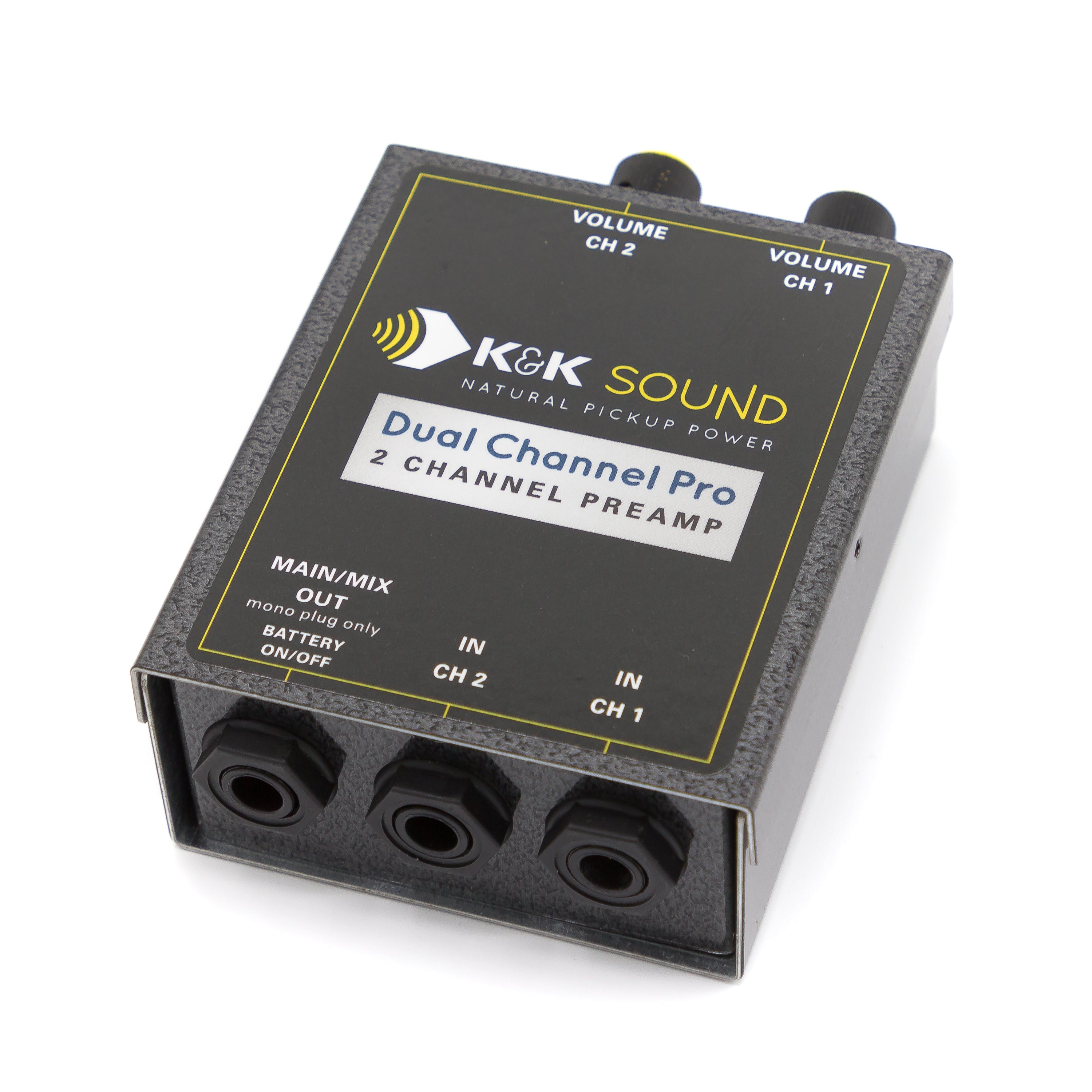 K&K Acoustic Pickups Dual Channel Pro Preamp Mass Street Music