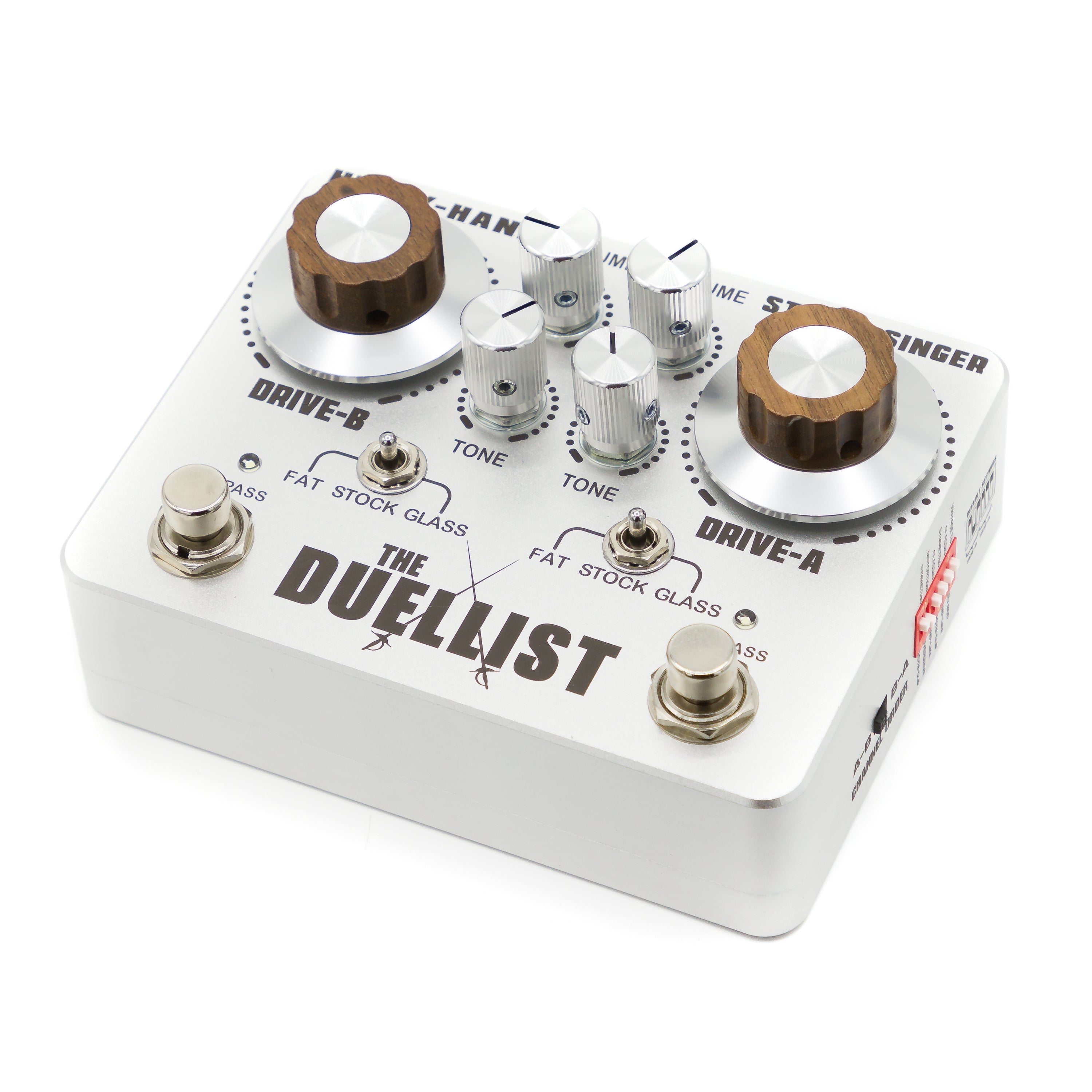 King Tone - The Duellist Overdrive - Silver | Mass Street Music