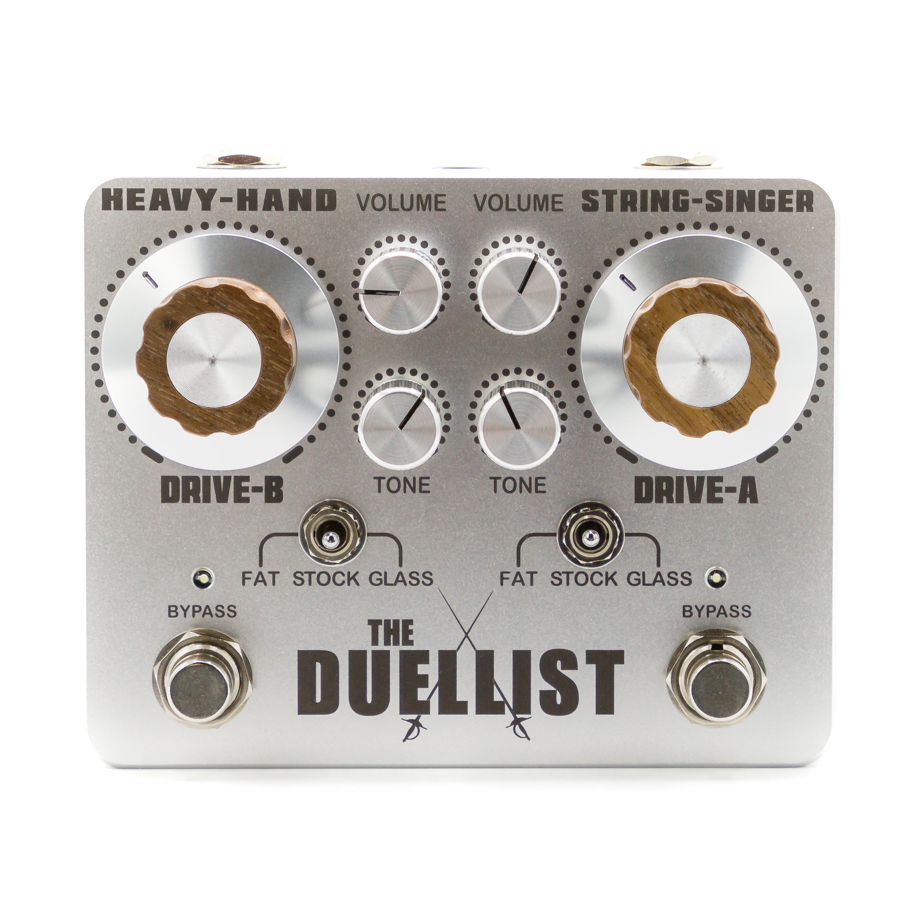 King Tone - The Duellist Overdrive - Silver | Mass Street Music