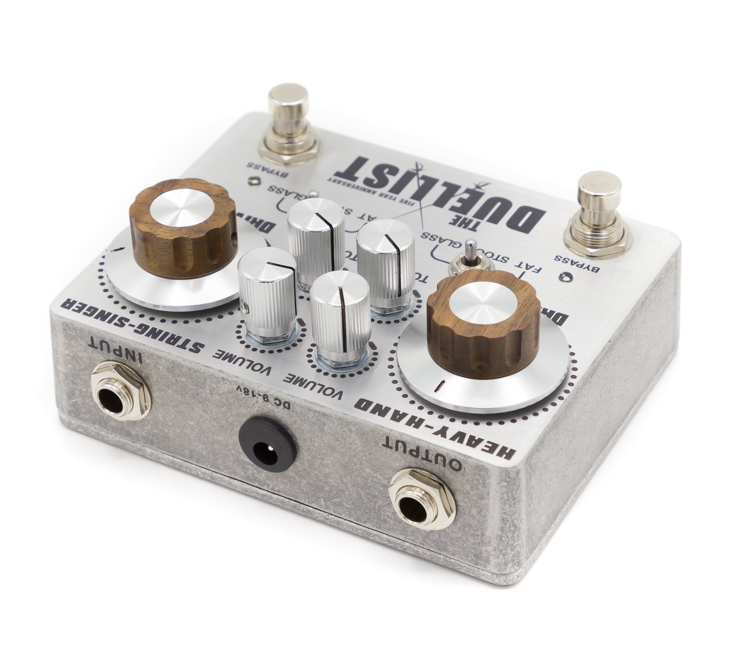 duellist overdrive pedal King Tone - The Duellist Overdrive - Silver 5th Anniversary