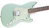 Fender Duo Sonic HS - Surf Green - Angle 2