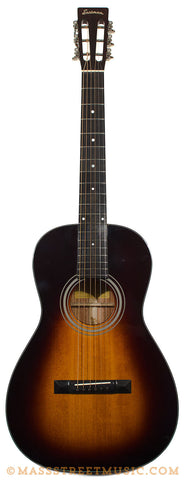 Eastman E10P Parlor Sunburst Acoustic Guitar - front