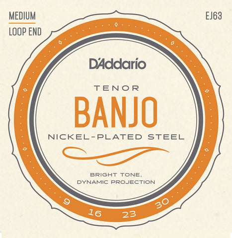D'Addario Tenor Banjo Strings - EJ63