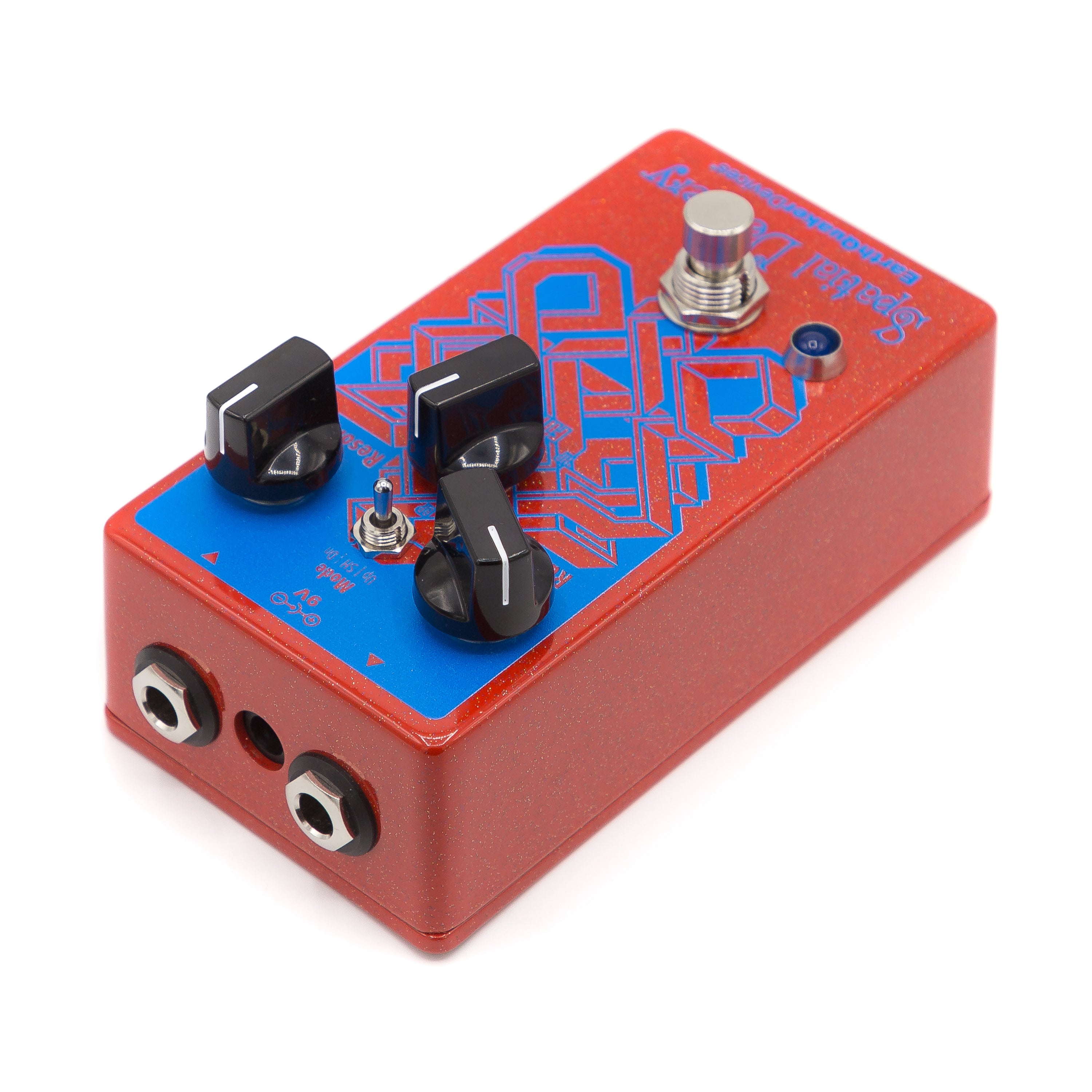 EarthQuaker Devices - Spatial Delivery v2 Envelope Filter - Custom Red and  Blue