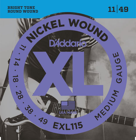 D'Addario EXL115 Nickel Wound Blues/Jazz Electric Strings