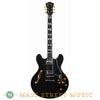 Eastman T486BK Thinline Electric Guitar - front
