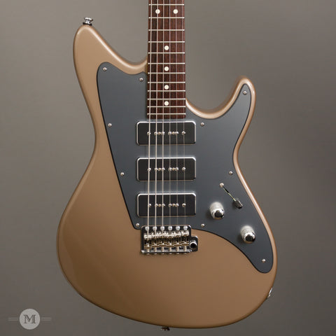 Don Grosh Guitars - ElectraJet Custom - Shoreline Gold - Short Scale - Front Close
