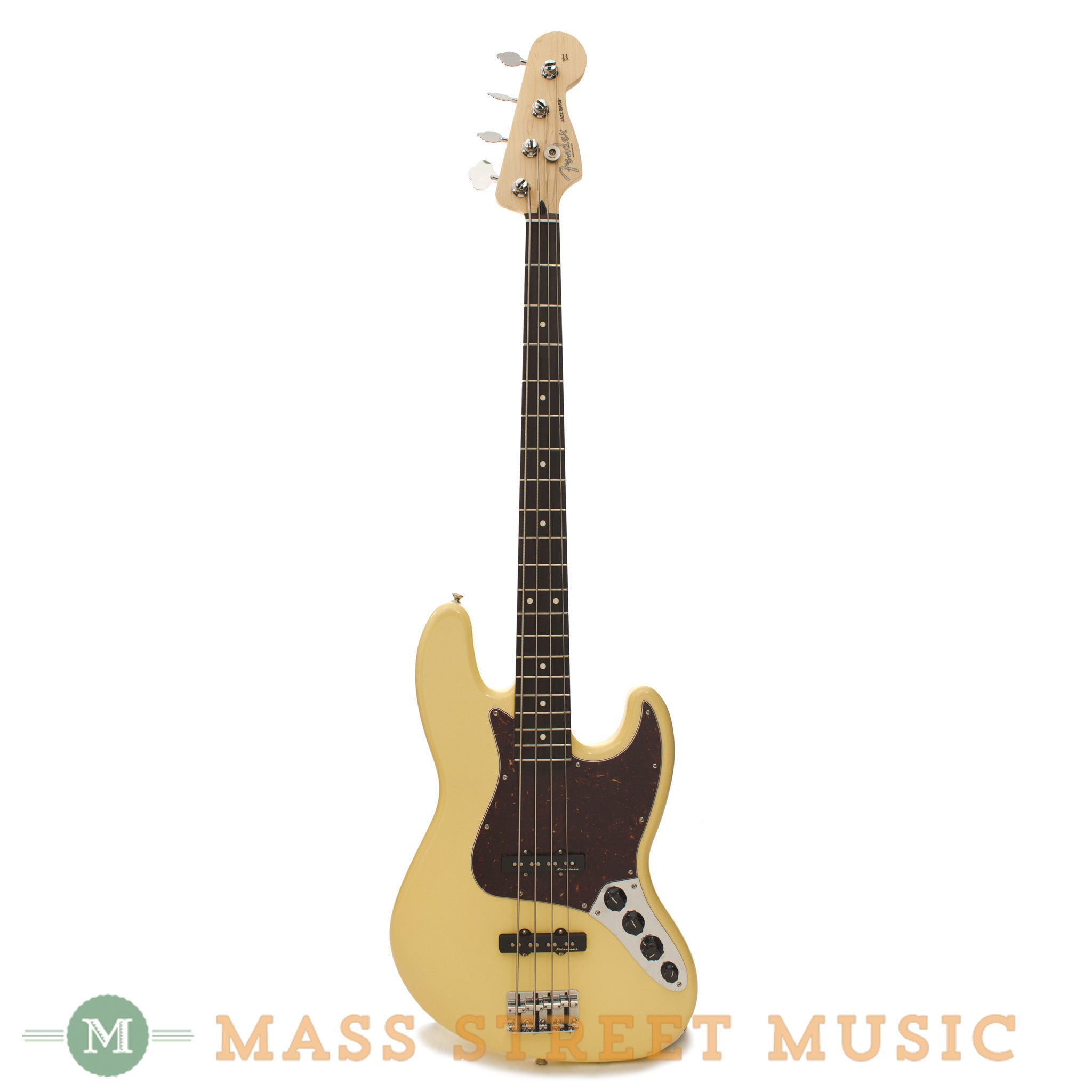 Fender Basses - Deluxe Active Jazz Bass - Vintage White