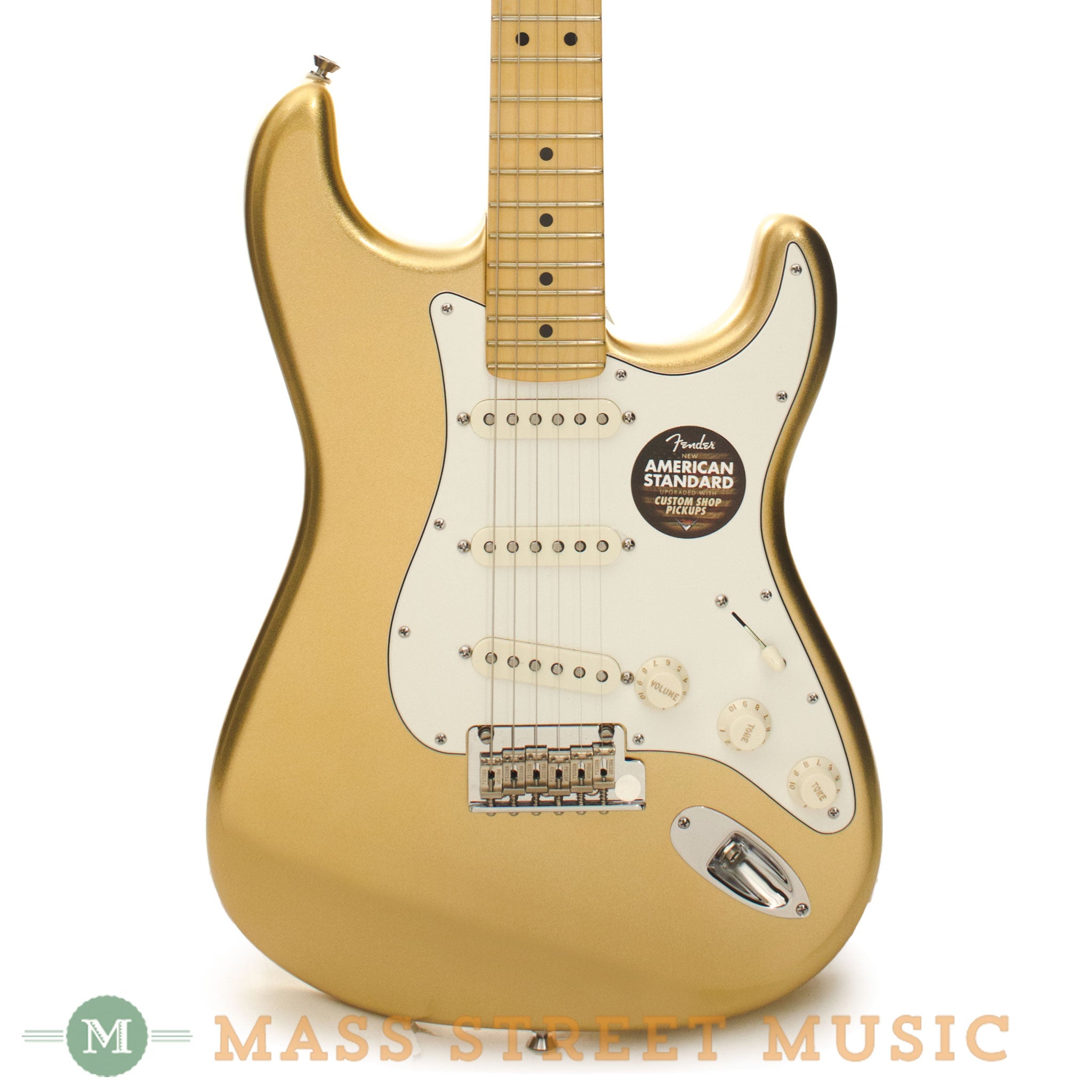 Fender Electric Guitars - 2014 Limited Edition American Standard  Stratocaster - Aztec Gold