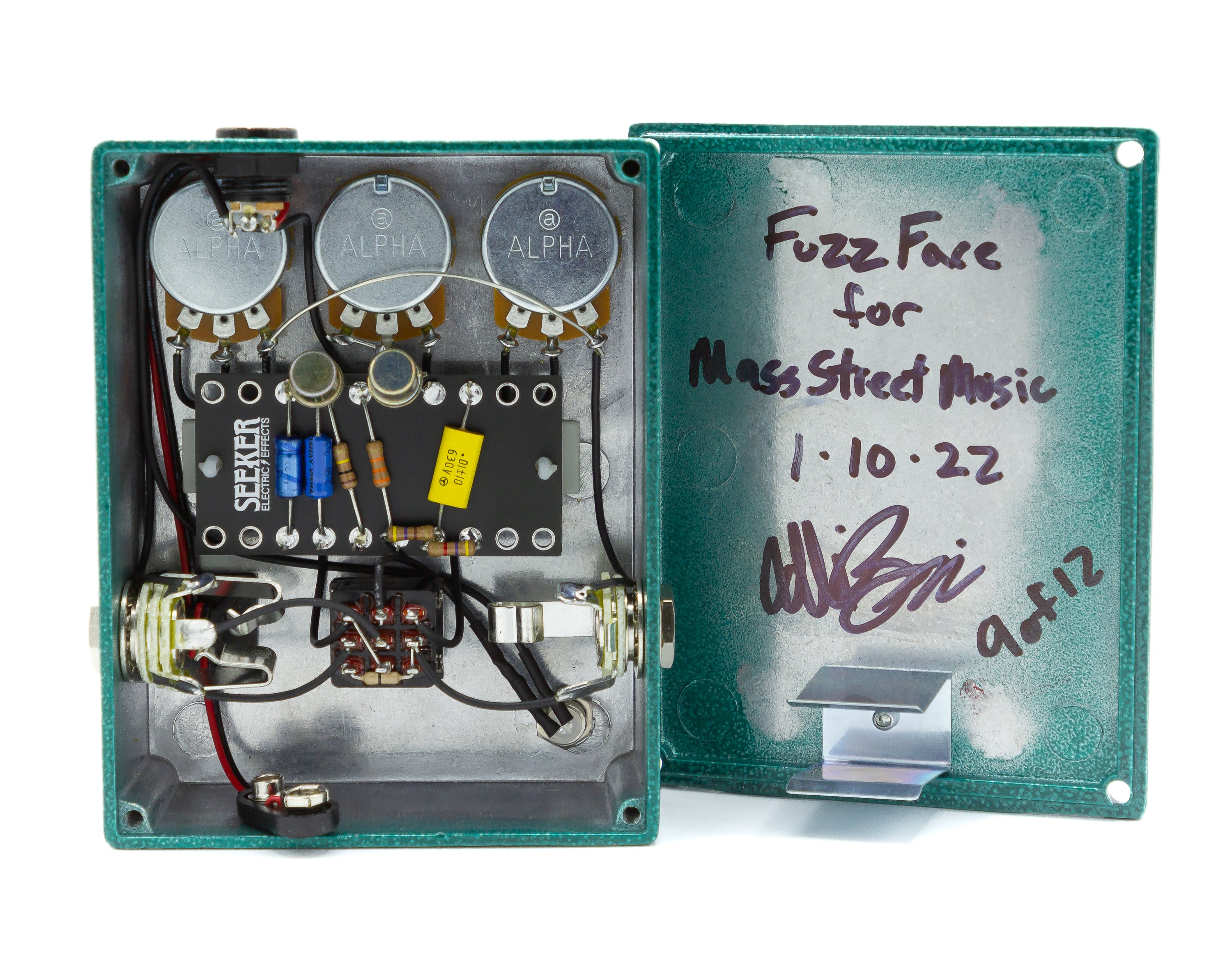 fuzz pedal with bias control Seeker Electric Effects - Fuzz Face with Bias Control