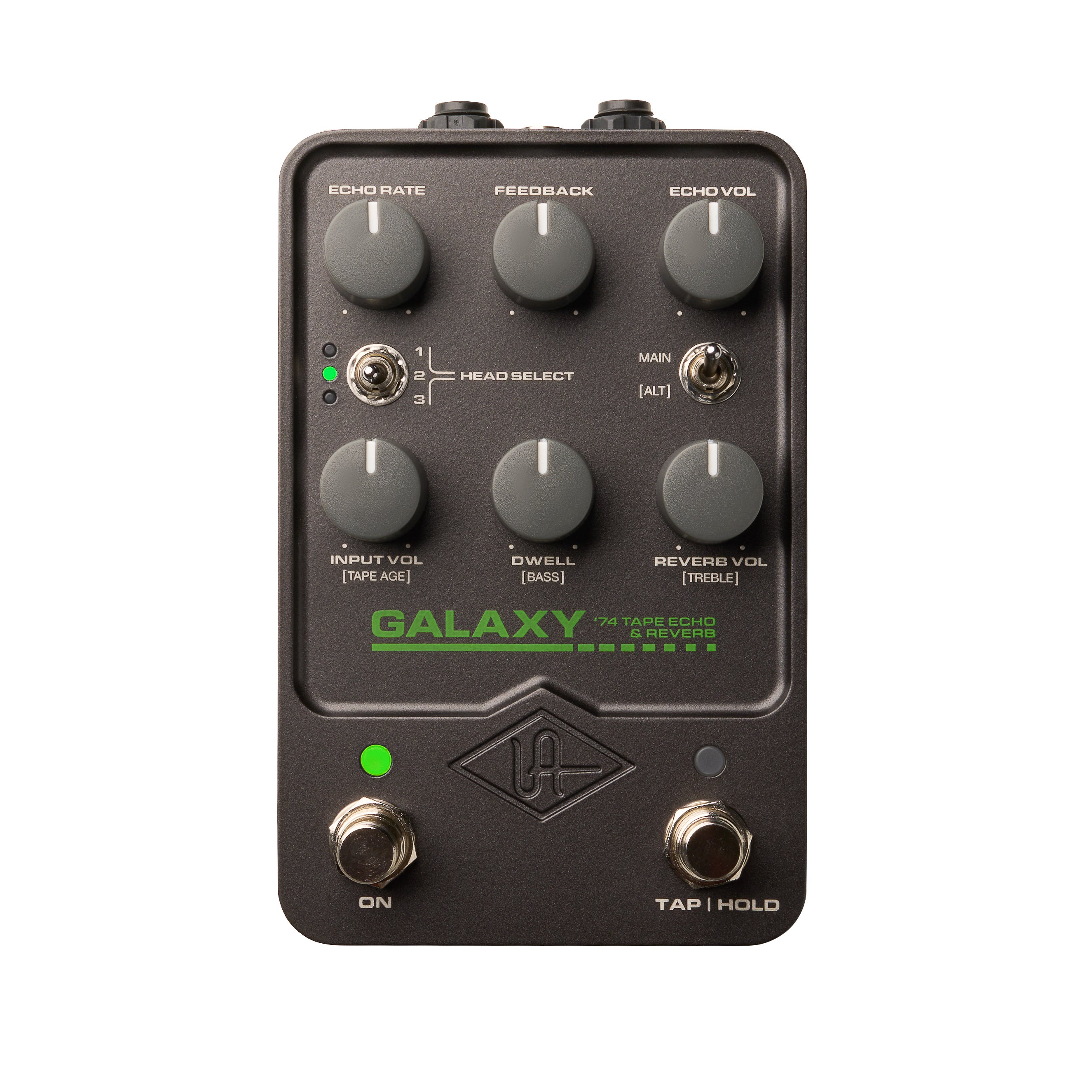 classic reverb pedals Universal Audio Effects Pedals - Galaxy '74 Tape Echo & Reverb