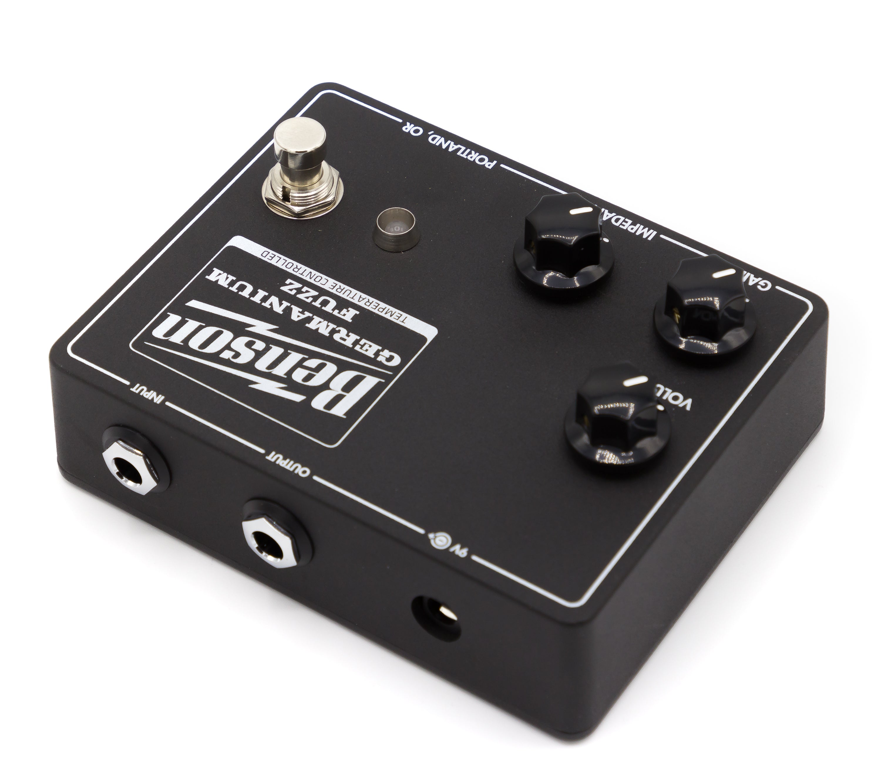 benson fuzz pedal Benson Amps - Germanium Fuzz - Studio Black