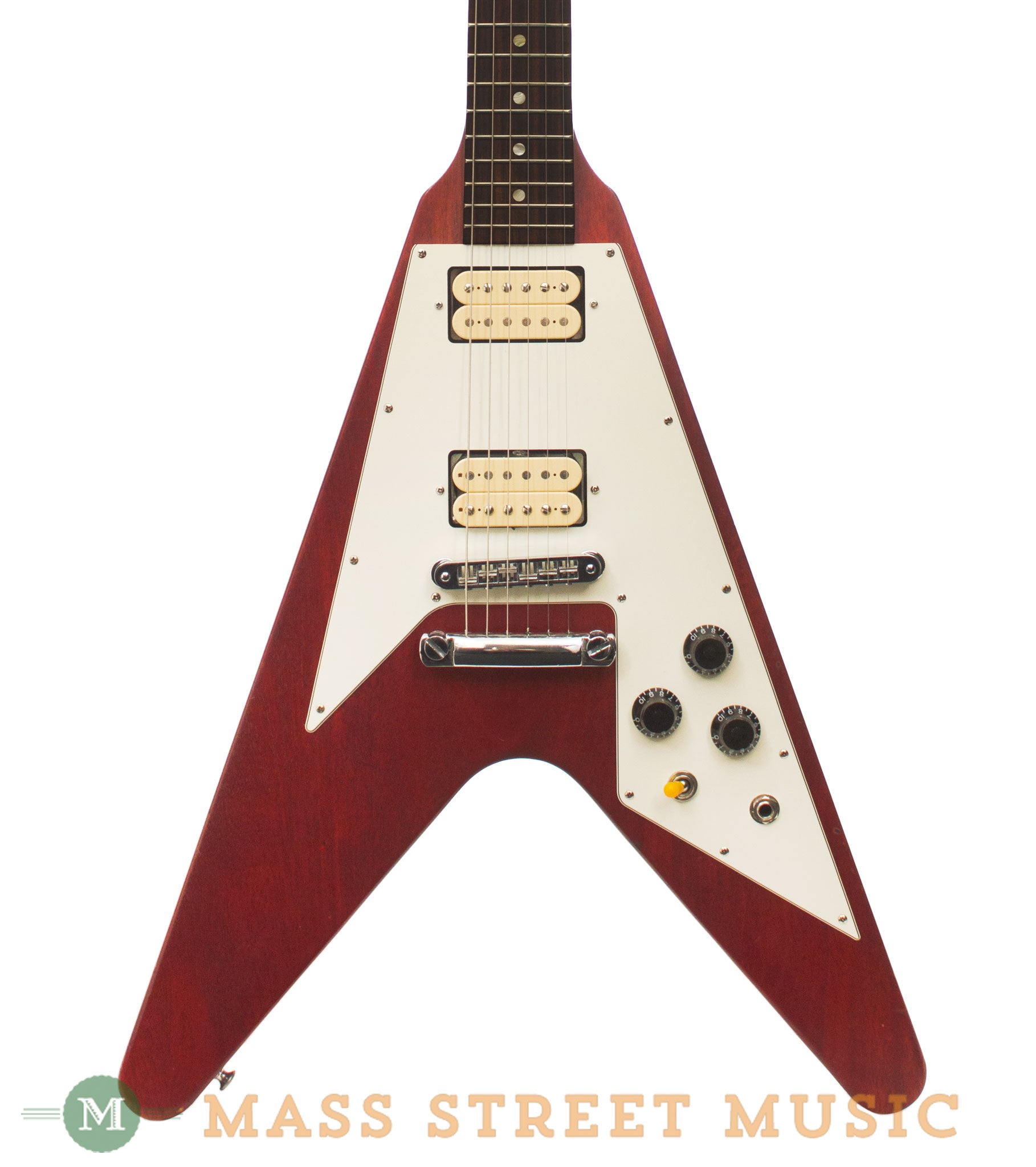 Gibson - Flying V Worn Cherry 2007 Used Electric Guitar | Mass 