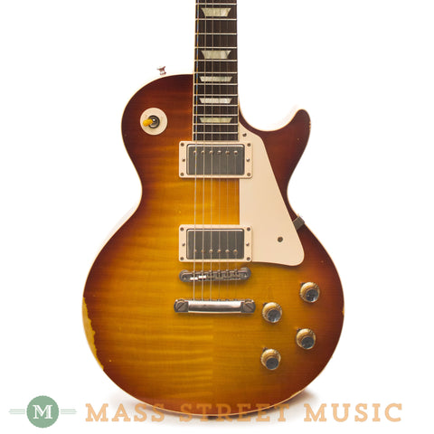 Gibson Custom Shop Limited Historic 1960 Heavy Aged Les Paul Electric Guitar - front close