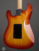 GJ2 Guitars - Glendora NLT -  HSS - Cherry Sunburst - Birdseye Maple Neck - Used - Angle Back