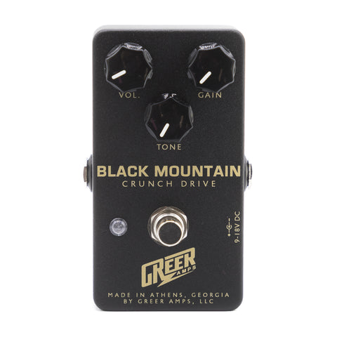Greer Amps - Black Mountain Crunch Drive - Front Close