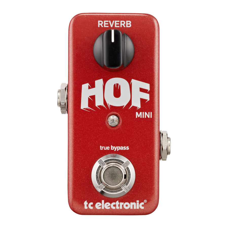 small reverb pedal TC Electronic Hall of Fame Mini Reverb Guitar Pedal