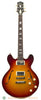 Collings I-35 LC Deluxe Dark Cherry Burst Electric Semi-Hollow Guitar - front