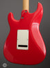 Tom Anderson Electric Guitars - Icon Classic - Fiesta Red - Distress Lv1 - Angle Back
