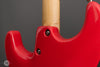 Tom Anderson Electric Guitars - Icon Classic - Fiesta Red - Distress Lv1 - Heel