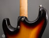Tom Anderson Electric Guitars - Icon Classic - Lacquer 3 Color Burst Distress Level 1 - Heel