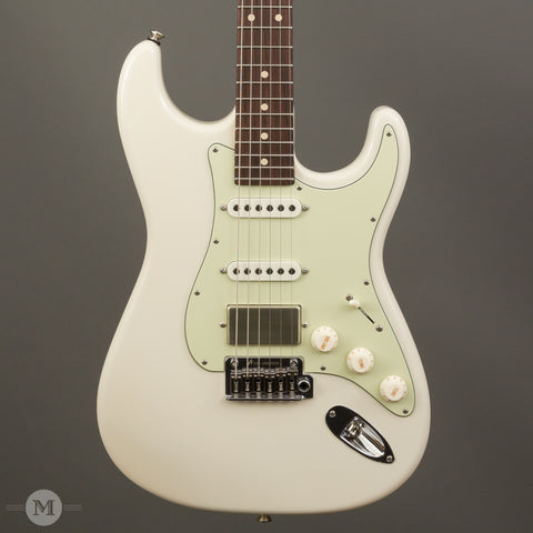 Tom Anderson Electric Guitars - Icon Classic - Olympic White HSS - Front Close