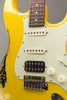 Tom Anderson Electric Guitars - Icon Classic HSS - Corvette Yellow Over Black - Distress Lvl 3 - Pickups