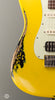 Tom Anderson Electric Guitars - Icon Classic HSS - Corvette Yellow Over Black - Distress Lvl 3 - Wear