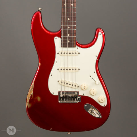 Tom Anderson Electric Guitars - Icon Classic - Candy Apple Red - Distress Level 2