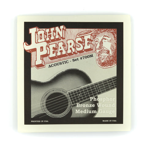 John Pearse - Phosphor Bronze Medium Acoustic Strings
