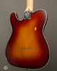 Fender Guitars - Jason Isbell Custom Telecaster - 3 Color Chocolate Burst - Back Angle