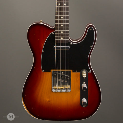 Fender Guitars - Jason Isbell Custom Telecaster - 3 Color Chocolate Burst - Front