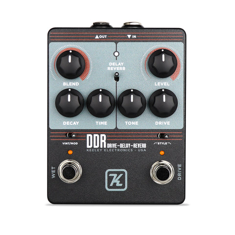 Keeley Effect Pedals - DDR Drive Delay Reverb