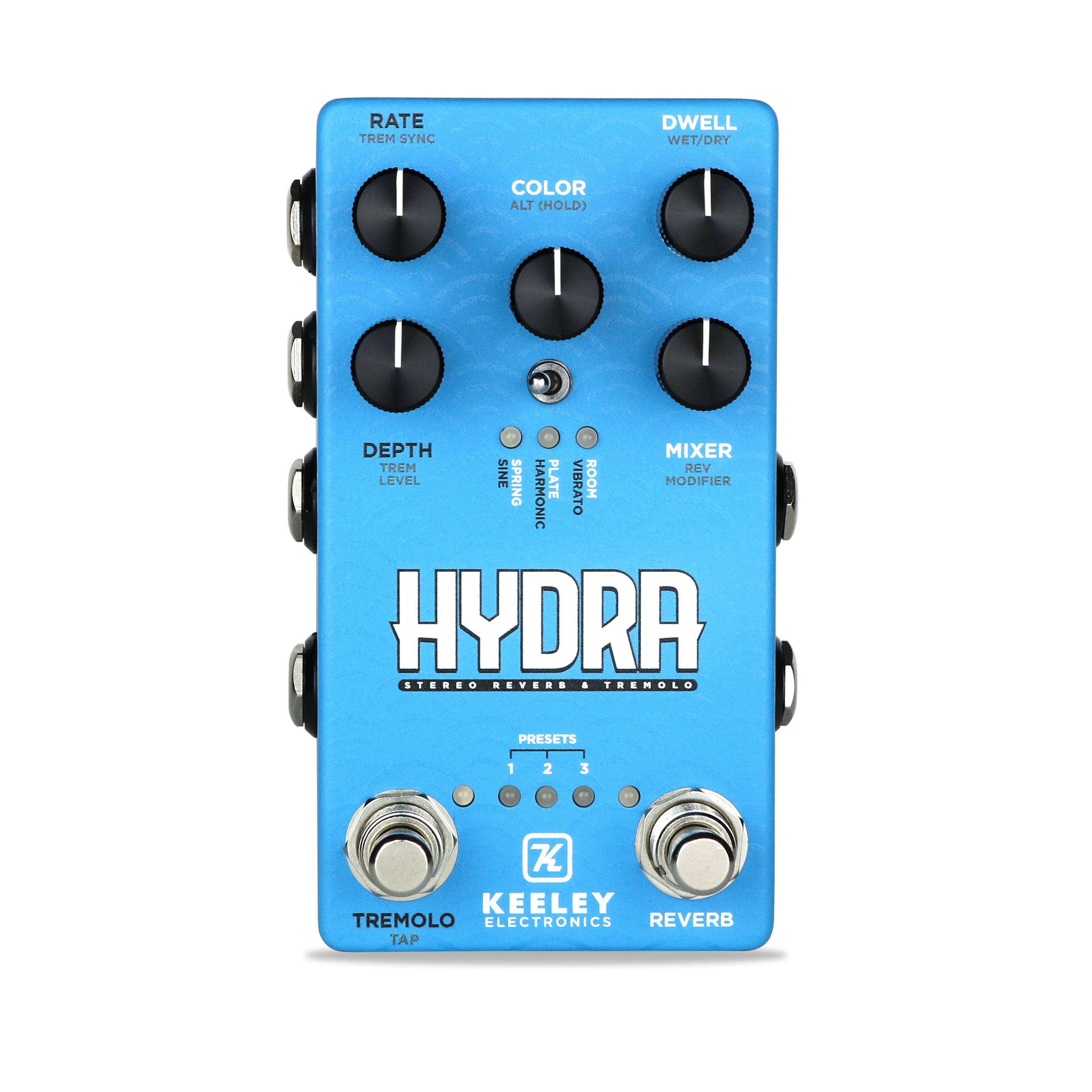 keeley effects pedals Keeley Effect Pedals - Hydra Stereo Reverb & Tremolo