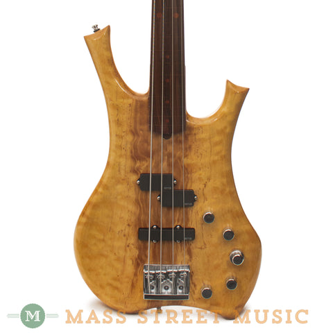 Lower Groove Tyranis Fretless Bass - front close