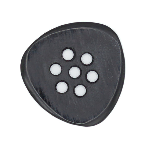 Wegen M200B Mandolin Pick 2.00mm Black 2-Pack (with holes)