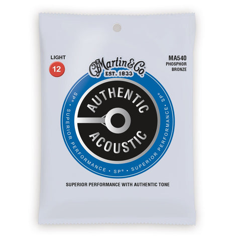 Martin Acoustic Strings - Authentic Phos Light MA540