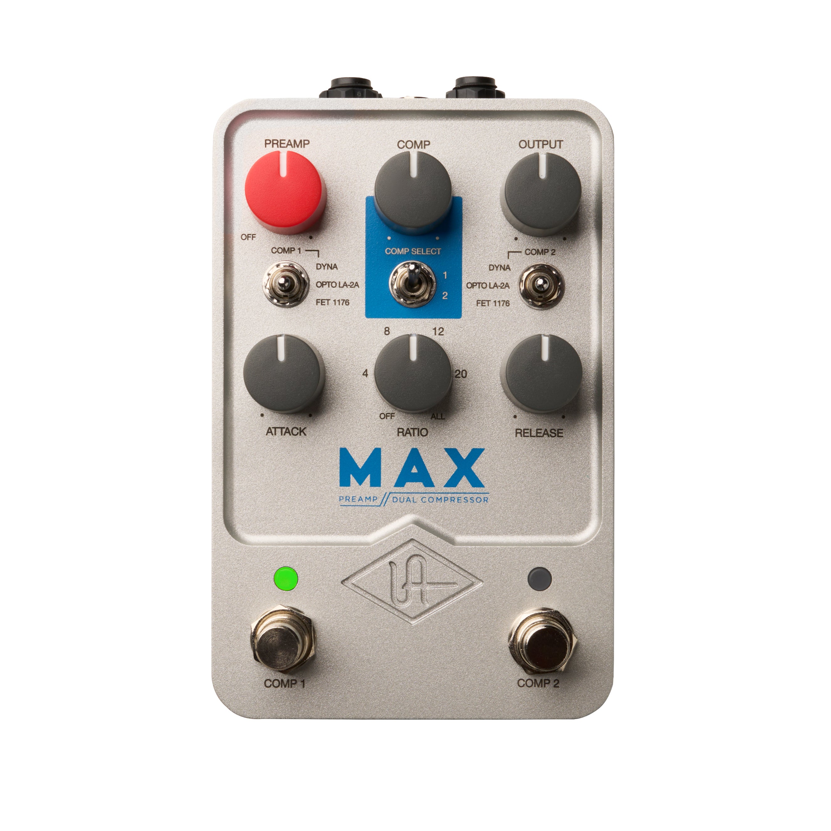 Universal Audio Effects Pedals - MAX Preamp & Dual Compressor | Mass ...