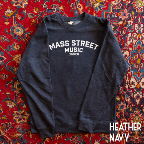 Mass Street Music - Block Logo Sweatshirt