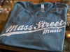 Mass Street Music - Ladies Baseball Logo T-Shirt