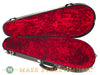 Calton Black/Red Mandolin Case - angle