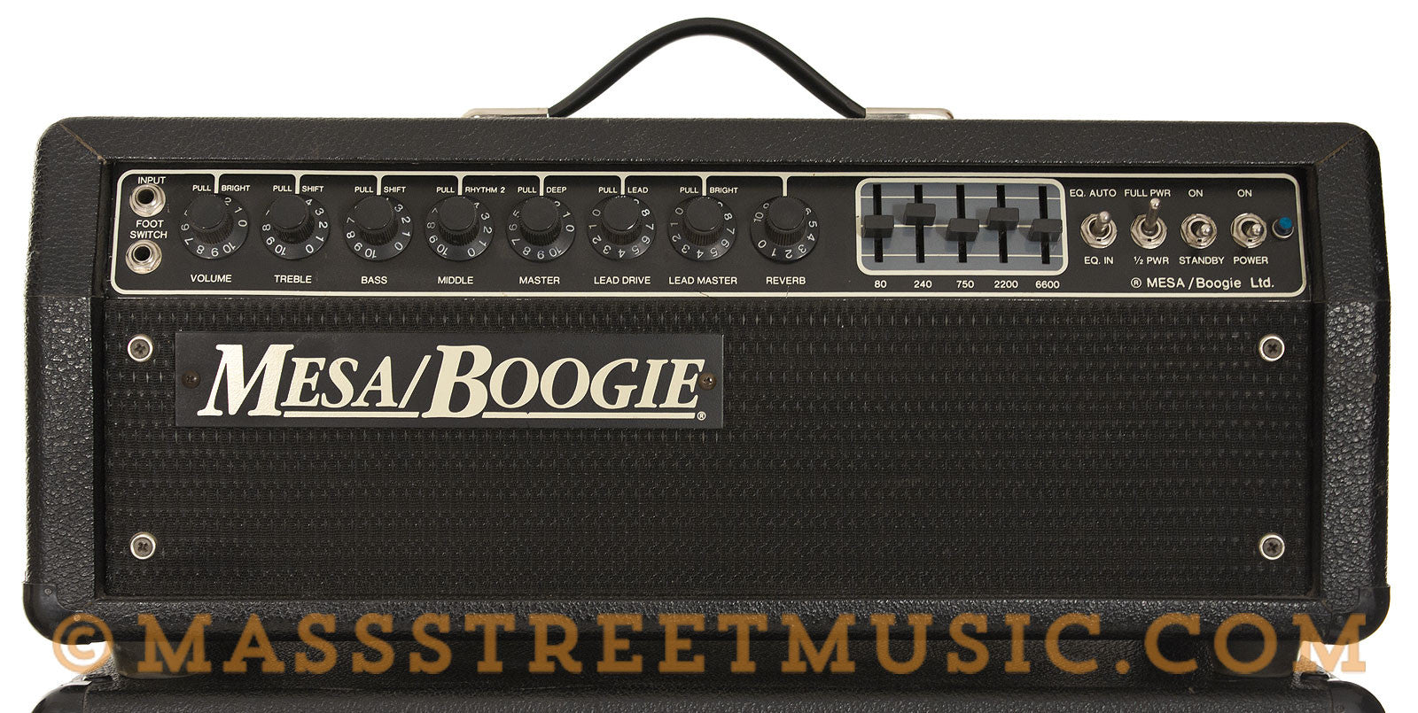 Mesa Boogie Mark III Head and 2x12 Cab, Black, Very Good Condition 